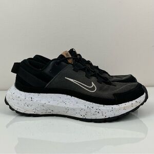 Nike Men’s Crater Remixa Black Gray White Athletic Running Shoes Size 8.0